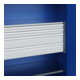 C+P Armoire à charges lourdes Acurado Pro 1950 × 1200 × 500 mm bleu