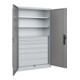 C+P Armoire à charges lourdes Acurado Pro 1950 × 1200 × 500 mm gris
