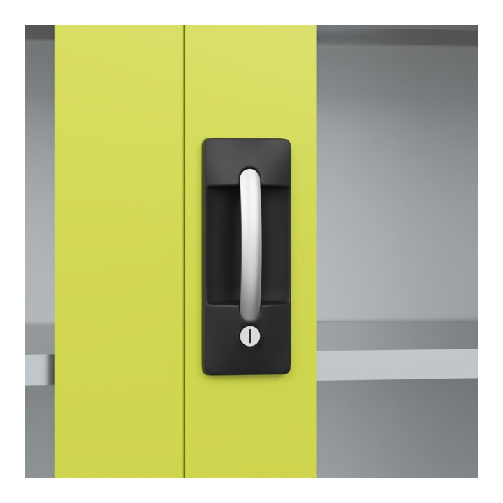 C+P Armoire à charges lourdes Acurado Pro 1950 x 1200 x 500 mm gris clair