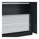 C+P Armoire à charges lourdes Acurado Pro 1950 x 1200 x 500 mm noir-gris