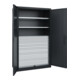 C+P Armoire à charges lourdes Acurado Pro 1950 x 1200 x 500 mm noir-gris