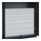 C+P Armoire à charges lourdes Acurado Pro 1950 x 1200 x 500 mm noir-gris