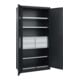 C+P Armoire à charges lourdes Acurado Pro 1950 x 1200 x 500 mm noir-gris