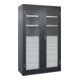 C+P Armoire à charges lourdes Acurado Pro 1950 x 1200 x 500 mm noir-gris
