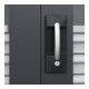 C+P Armoire à charges lourdes Acurado Pro 1950 x 1200 x 500 mm noir-gris