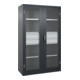 C+P Armoire à charges lourdes Acurado Pro 1950 x 1200 x 500 mm noir-gris