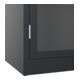 C+P Armoire à charges lourdes Acurado Pro 1950 x 1200 x 500 mm noir-gris