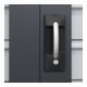 C+P Armoire à charges lourdes Acurado Pro 1950 x 1200 x 500 mm noir-gris