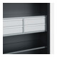 C+P Armoire à charges lourdes Acurado Pro 1950 x 1200 x 500 mm noir-gris