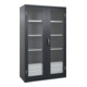 C+P Armoire à charges lourdes Acurado Pro 1950 x 1200 x 500 mm noir-gris