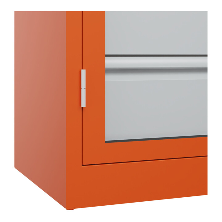 C+P Armoire à charges lourdes Acurado Pro 1950 x 1200 x 500 mm RAL 2004