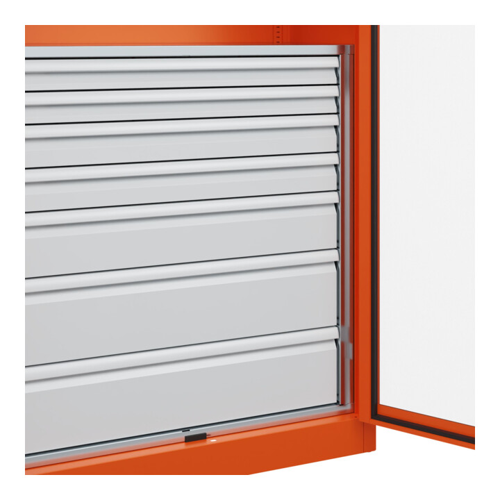 C+P Armoire à charges lourdes Acurado Pro 1950 x 1200 x 500 mm RAL 2004