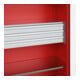 C+P Armoire à charges lourdes Acurado Pro 1950 x 1200 x 500 mm rouge