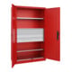 C+P Armoire à charges lourdes Acurado Pro 1950 x 1200 x 500 mm rouge