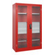 C+P Armoire à charges lourdes Acurado Pro 1950 x 1200 x 500 mm rouge