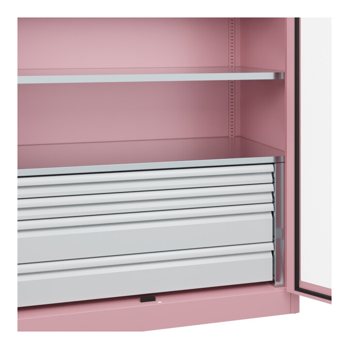C+P Armoire à charges lourdes Acurado Pro 1950 × 1200 × 600 mm 3015/3015