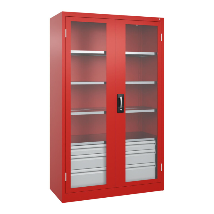 C+P Armoire à charges lourdes Acurado Pro 1950 × 1200 × 600 mm 3020/3020