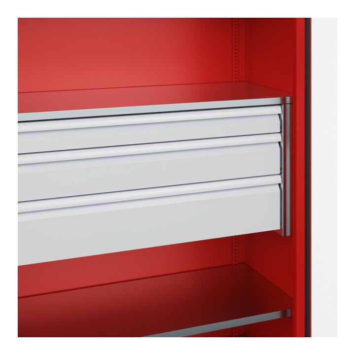 C+P Armoire à charges lourdes Acurado Pro 1950 × 1200 × 600 mm 3020/3020