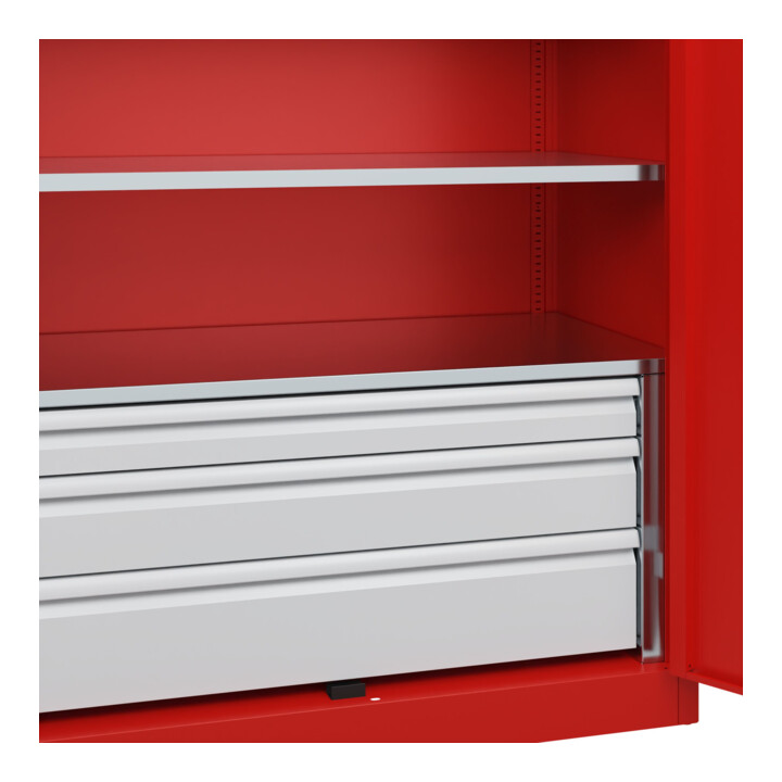 C+P Armoire à charges lourdes Acurado Pro 1950 × 1200 × 600 mm 3020/3020