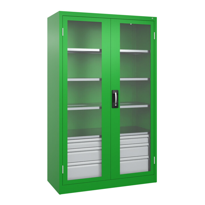 C+P Armoire à charges lourdes Acurado Pro 1950 x 1200 x 600 mm
