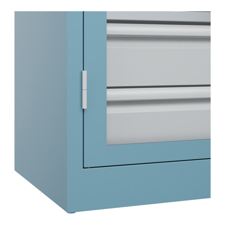 C+P Armoire à charges lourdes Acurado Pro 1950 x 1200 x 600 mm