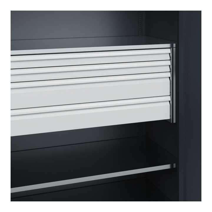 C+P Armoire à charges lourdes Acurado Pro 1950 x 1200 x 600 mm 7016/7016