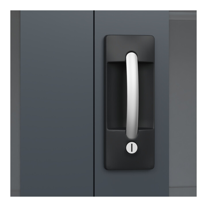 C+P Armoire à charges lourdes Acurado Pro 1950 x 1200 x 600 mm 7016/7016