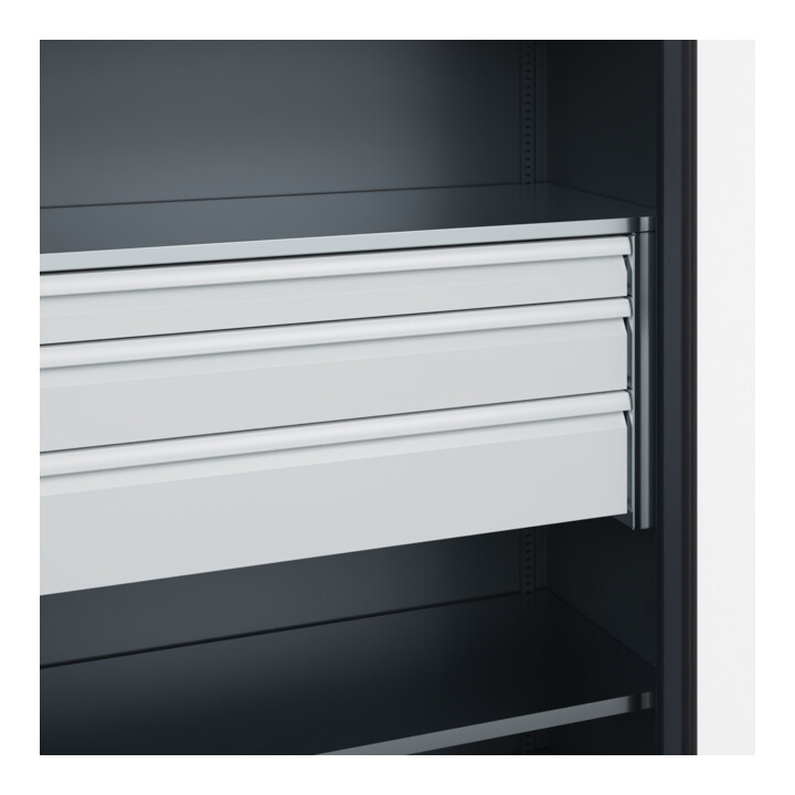 C+P Armoire à charges lourdes Acurado Pro 1950 x 1200 x 600 mm 7016/7016