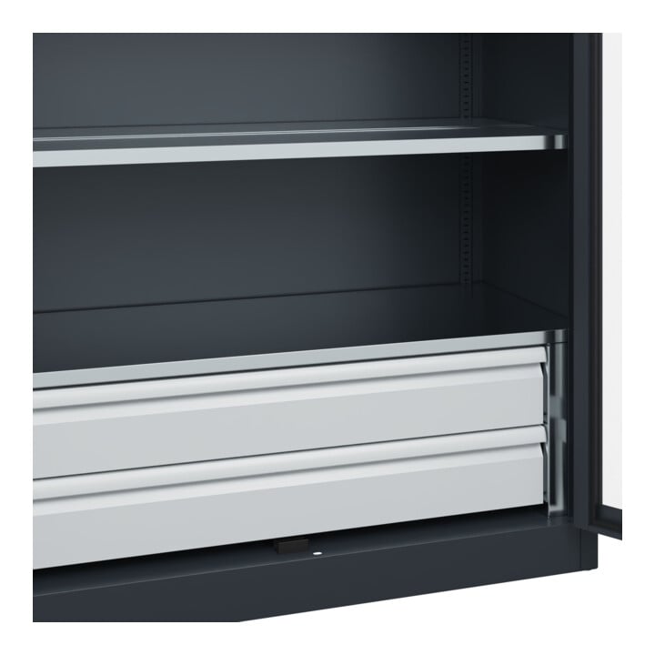 C+P Armoire à charges lourdes Acurado Pro 1950 x 1200 x 600 mm 7016/7016