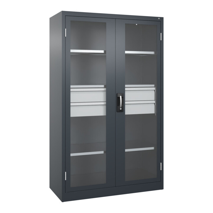 C+P Armoire à charges lourdes Acurado Pro 1950 x 1200 x 600 mm 7016/7016