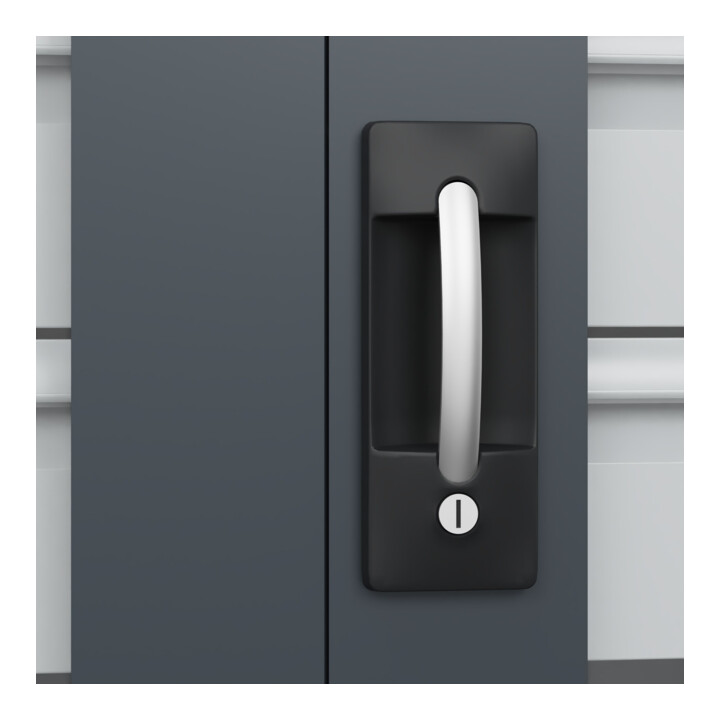 C+P Armoire à charges lourdes Acurado Pro 1950 x 1200 x 600 mm 7016/7016