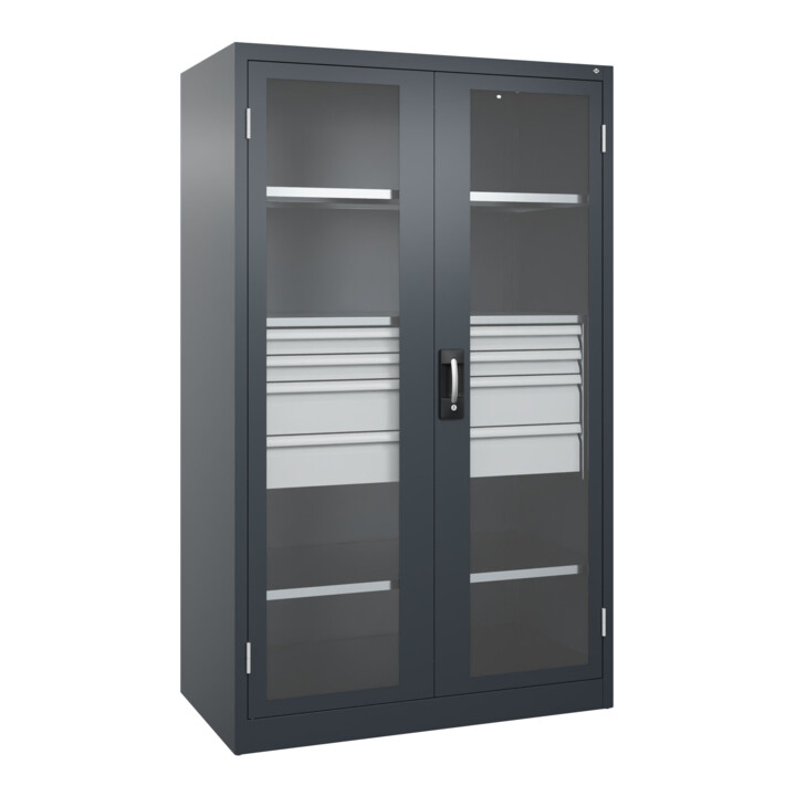 C+P Armoire à charges lourdes Acurado Pro 1950 x 1200 x 600 mm 7016/7016