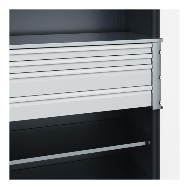 C+P Armoire à charges lourdes Acurado Pro 1950 x 1200 x 600 mm 7016/7016
