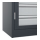 C+P Armoire à charges lourdes Acurado Pro 1950 x 1200 x 600 mm 7016/7016
