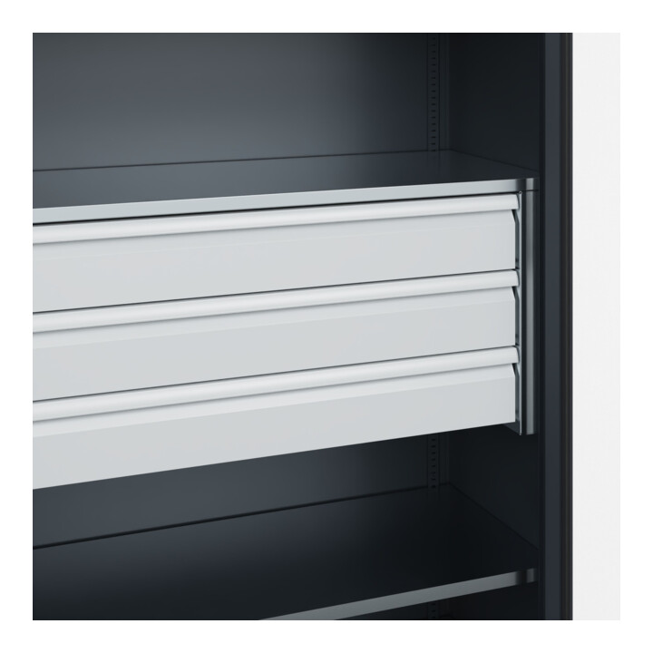 C+P Armoire à charges lourdes Acurado Pro 1950 x 1200 x 600 mm 7016/7016