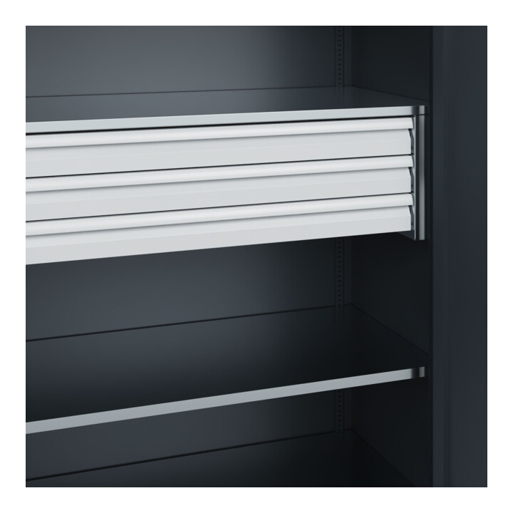 C+P Armoire à charges lourdes Acurado Pro 1950 x 1200 x 600 mm 7016/7016