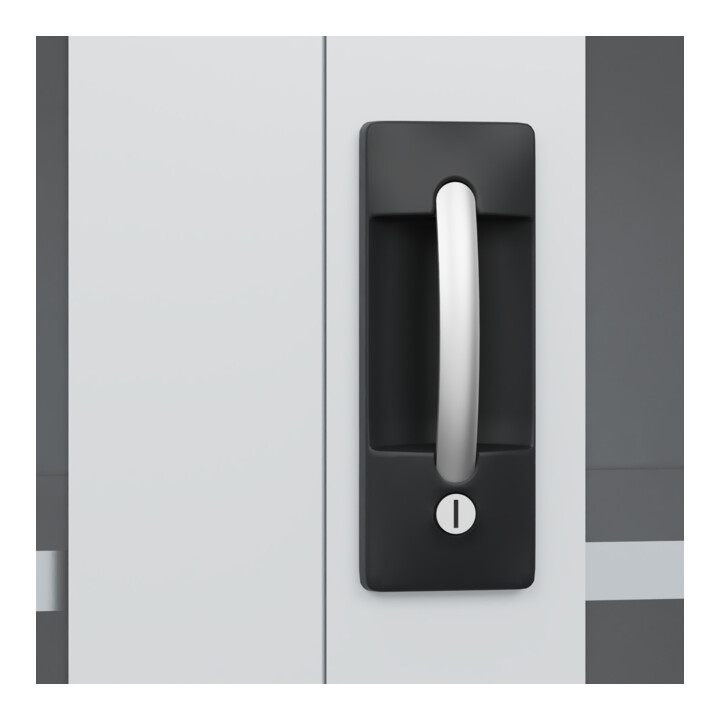 C+P Armoire à charges lourdes Acurado Pro 1950 × 1200 × 600 mm 7016/7035