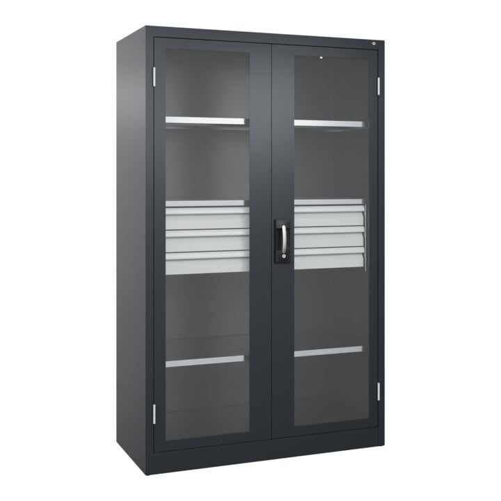 C+P Armoire à charges lourdes Acurado Pro 1950 x 1200 x 600 mm 7021/7021
