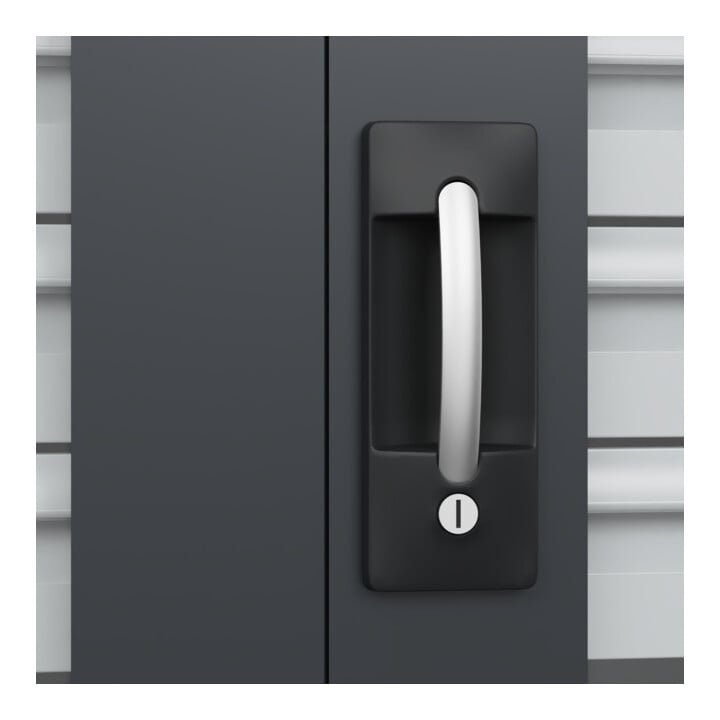 C+P Armoire à charges lourdes Acurado Pro 1950 x 1200 x 600 mm 7021/7021