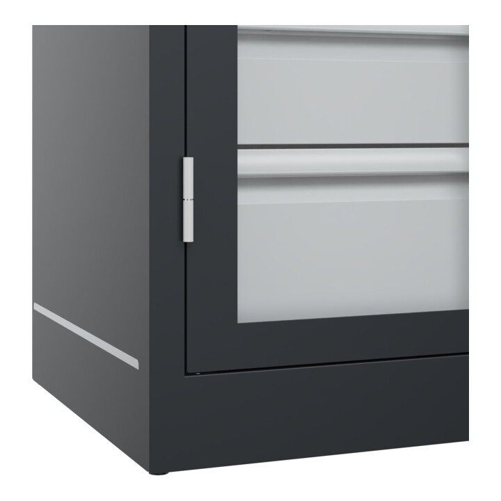 C+P Armoire à charges lourdes Acurado Pro 1950 x 1200 x 600 mm 7021/7021