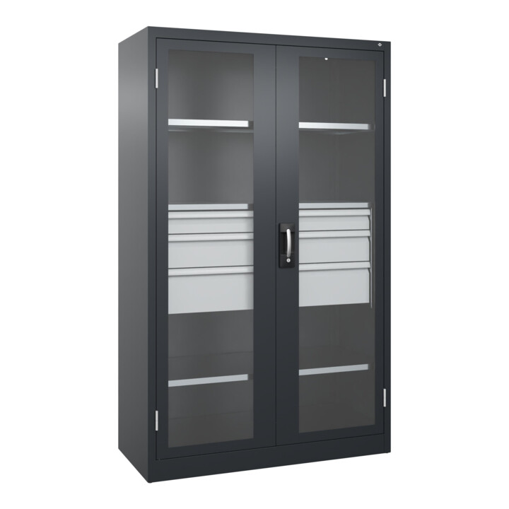 C+P Armoire à charges lourdes Acurado Pro 1950 x 1200 x 600 mm 7021/7021