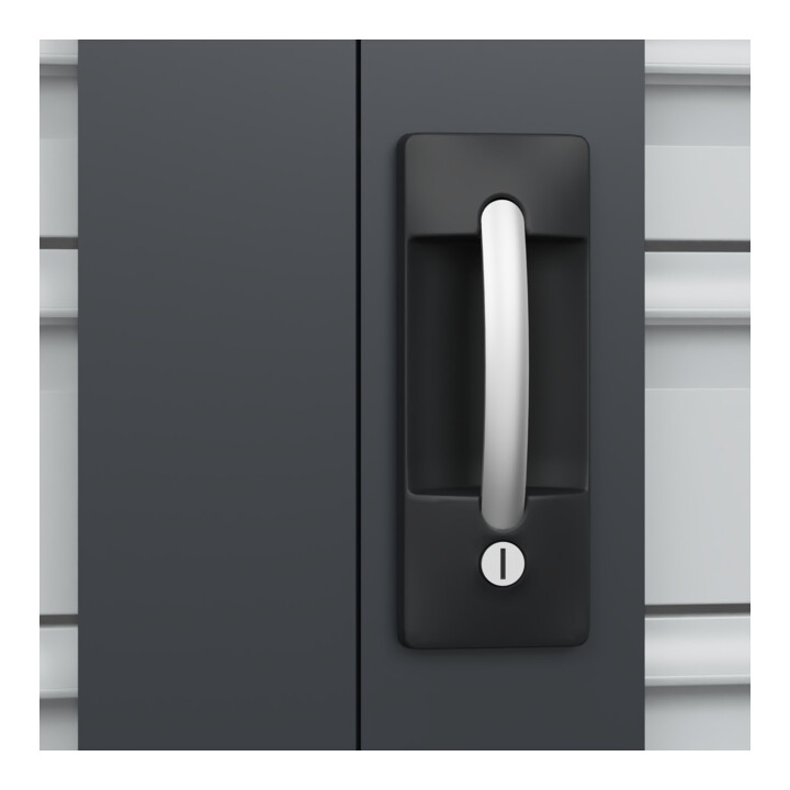 C+P Armoire à charges lourdes Acurado Pro 1950 x 1200 x 600 mm 7021/7021