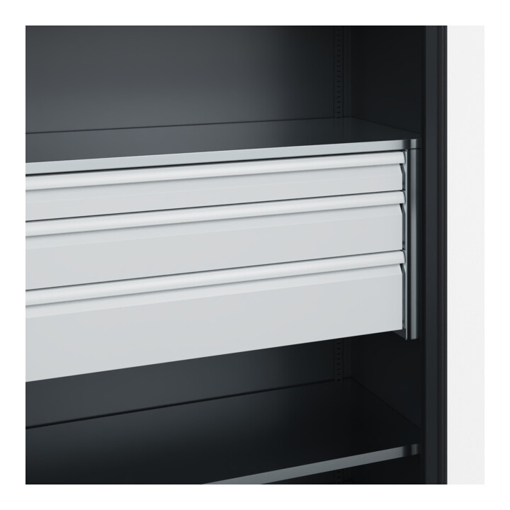 C+P Armoire à charges lourdes Acurado Pro 1950 x 1200 x 600 mm 7021/7021