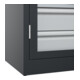 C+P Armoire à charges lourdes Acurado Pro 1950 x 1200 x 600 mm 7021/7021