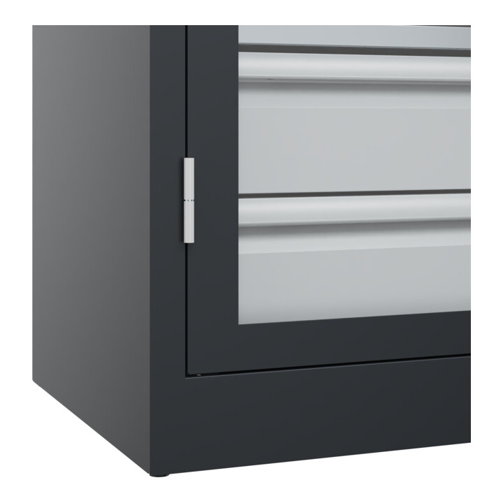 C+P Armoire à charges lourdes Acurado Pro 1950 x 1200 x 600 mm 7021/7021
