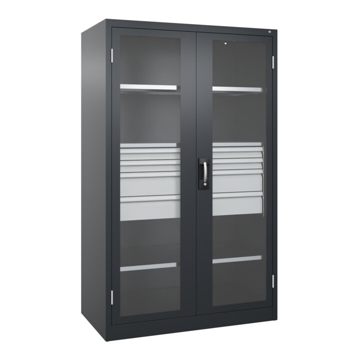 C+P Armoire à charges lourdes Acurado Pro 1950 x 1200 x 600 mm 7021/7021