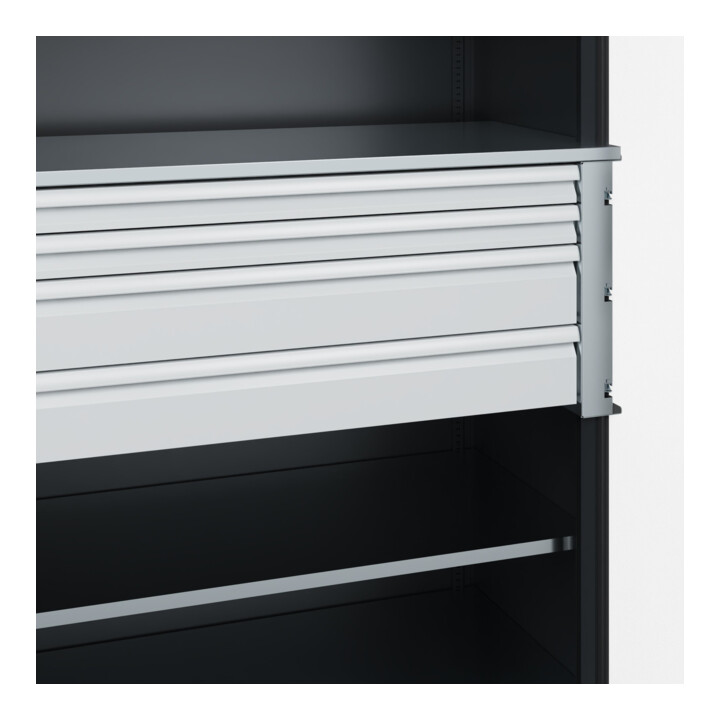 C+P Armoire à charges lourdes Acurado Pro 1950 x 1200 x 600 mm 7021/7021