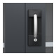 C+P Armoire à charges lourdes Acurado Pro 1950 x 1200 x 600 mm 7021/7021