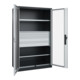 C+P Armoire à charges lourdes Acurado Pro 1950 x 1200 x 600 mm 7021/7035