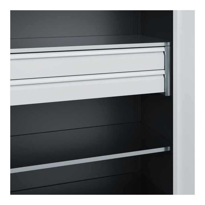 C+P Armoire à charges lourdes Acurado Pro 1950 x 1200 x 600 mm 7021/7035
